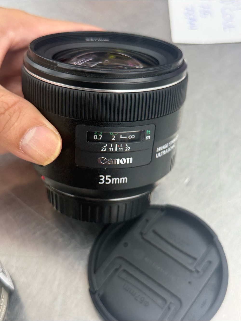 Canon 35mm 2 is usm portrait bokeh wedding vlog travel Prime Lens - Black